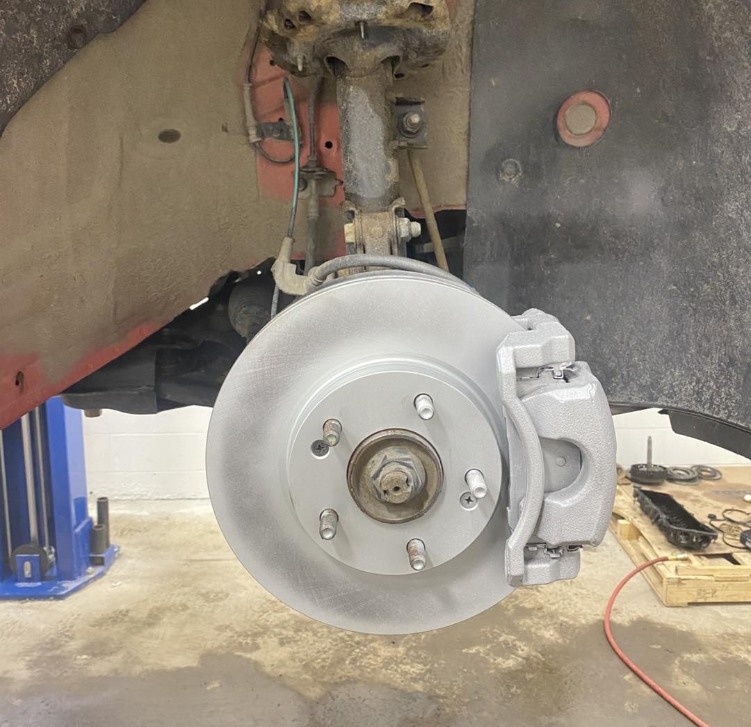 Freins après entretien